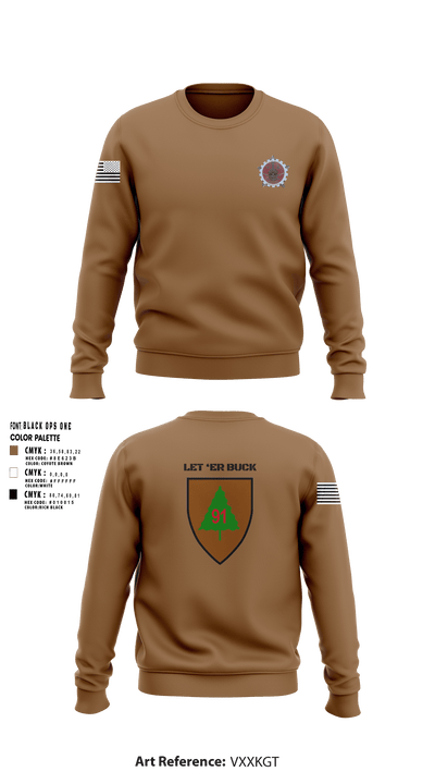 4-361st OC/T 3929267 Crew Neck Sweatshirt - 1