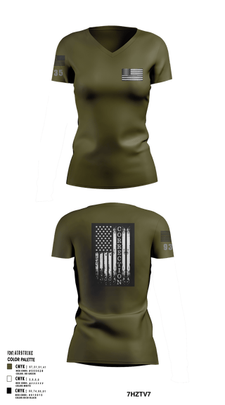 Women's Short Sleeve Vneck Shirt, 285Corrections, , Teamtime, Team time, sublimation, custom sports apparel, team uniforms, spirit wear, spiritwear, sports uniforms, custom shirts, team store, custom team store, fundraiser sports, apparel fundraiser