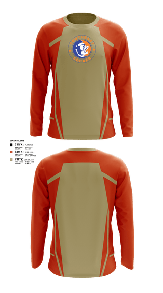 Long Sleeve Performance Shirt, Southeast Soccer, Men's Soccer, Teamtime, Team time, sublimation, custom sports apparel, team uniforms, spirit wear, spiritwear, sports uniforms, custom shirts, team store, custom team store, fundraiser sports, apparel fundraiser