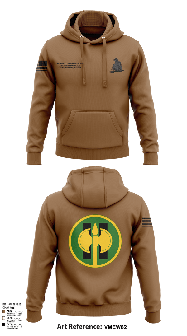 Hoodie, 11th Military Police Brigade HHC, Army, Teamtime, Team time, sublimation, custom sports apparel, team uniforms, spirit wear, spiritwear, sports uniforms, custom shirts, team store, custom team store, fundraiser sports, apparel fundraiser