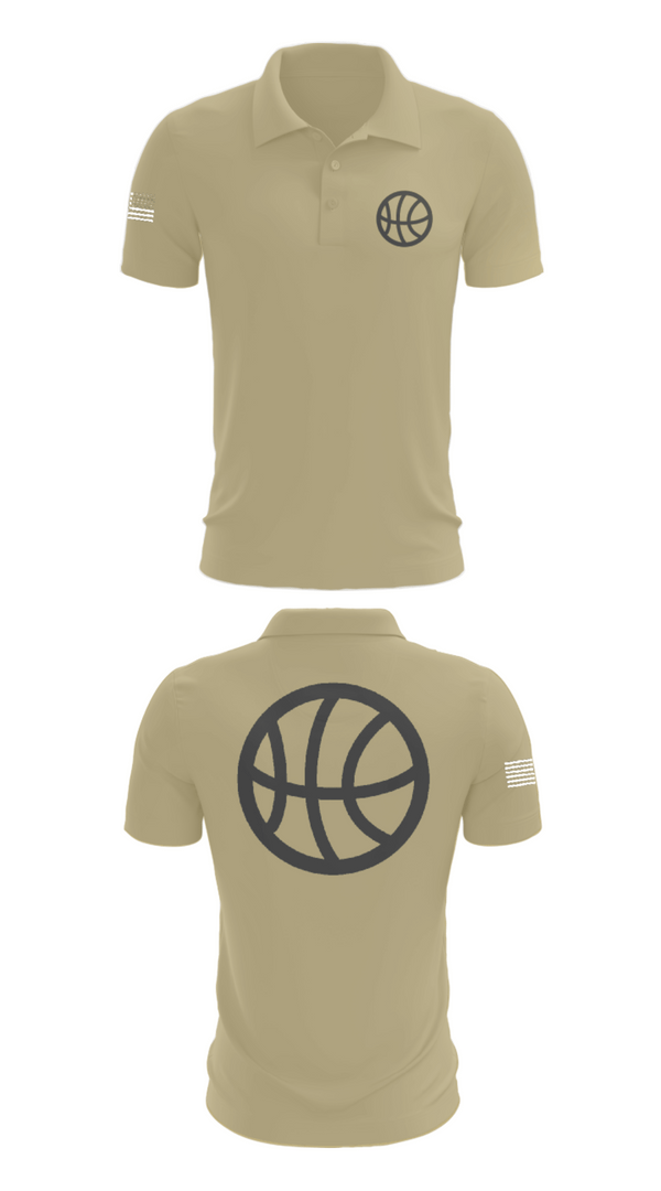 Short Sleeve Performance Polo, Bankers, Men's Basketball, Teamtime, Team time, sublimation, custom sports apparel, team uniforms, spirit wear, spiritwear, sports uniforms, custom shirts, team store, custom team store, fundraiser sports, apparel fundraiser