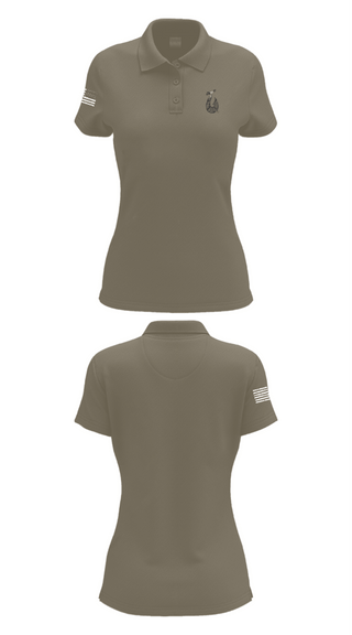 Women's Short Sleeve Performance Polo, Ortiz, Marines, Teamtime, Team time, sublimation, custom sports apparel, team uniforms, spirit wear, spiritwear, sports uniforms, custom shirts, team store, custom team store, fundraiser sports, apparel fundraiser