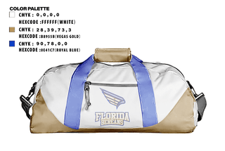 Duffle Bag, FLORIDA BEREANS, Football, Teamtime, Team time, sublimation, custom sports apparel, team uniforms, spirit wear, spiritwear, sports uniforms, custom shirts, team store, custom team store, fundraiser sports, apparel fundraiser