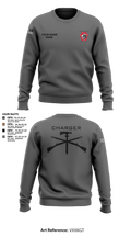 Charger Co. / 2-112th Infantry Battalion 37738588 Crew Neck Sweatshirt - 110