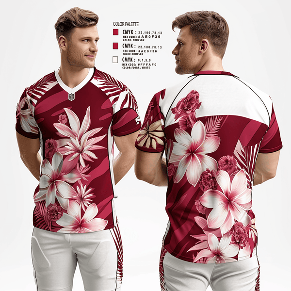 Short Sleeve Performance Shirt, Red oak, Football, Teamtime, Team time, sublimation, custom sports apparel, team uniforms, spirit wear, spiritwear, sports uniforms, custom shirts, team store, custom team store, fundraiser sports, apparel fundraiser