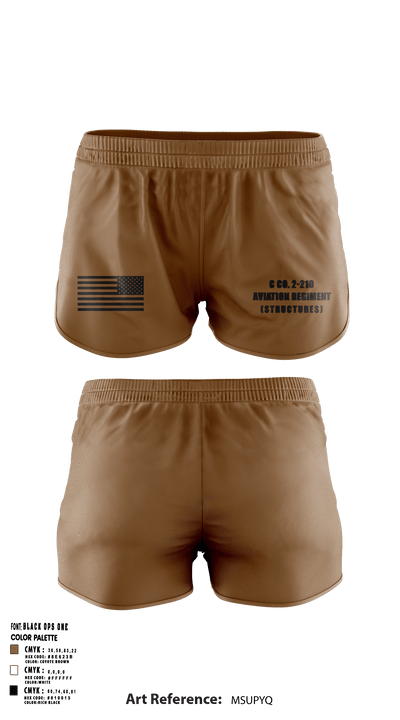 C Co. 2-210 Aviation Regiment (Structures) 22020258 Ranger Panties - 2