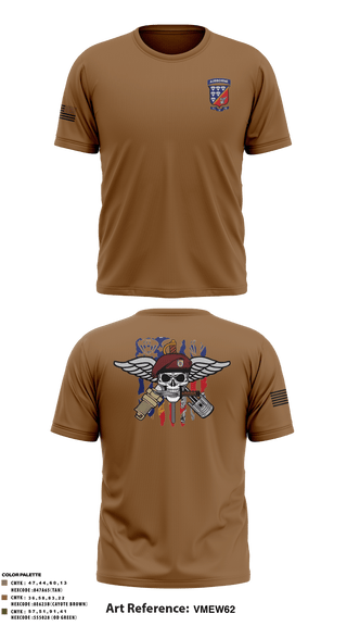 Short Sleeve Performance Shirt, 647 Quartermaster Company, Army, Teamtime, Team time, sublimation, custom sports apparel, team uniforms, spirit wear, spiritwear, sports uniforms, custom shirts, team store, custom team store, fundraiser sports, apparel fundraiser