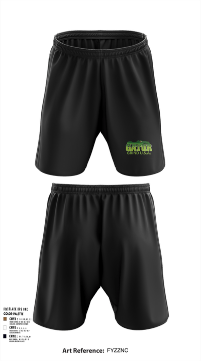 Gator Grind U.S.A.Gator Grind U.S.A. 76349628 Athletic Shorts With Pockets - 1