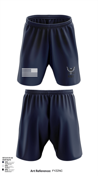 Athletic Shorts With Pockets, USS Midway, Navy, Teamtime, Team time, sublimation, custom sports apparel, team uniforms, spirit wear, spiritwear, sports uniforms, custom shirts, team store, custom team store, fundraiser sports, apparel fundraiser