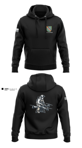 Hoodie, Military Intelligence Detachment 1st Battalion 10th Special Forces Group (Airborne), Army, Teamtime, Team time, sublimation, custom sports apparel, team uniforms, spirit wear, spiritwear, sports uniforms, custom shirts, team store, custom team store, fundraiser sports, apparel fundraiser