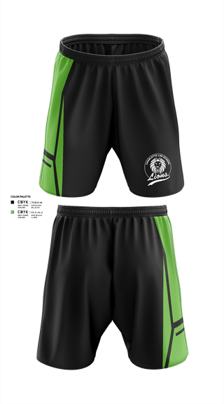 Athletic Shorts With Pockets, Charlotte lab lions, Men's Soccer, Teamtime, Team time, sublimation, custom sports apparel, team uniforms, spirit wear, spiritwear, sports uniforms, custom shirts, team store, custom team store, fundraiser sports, apparel fundraiser