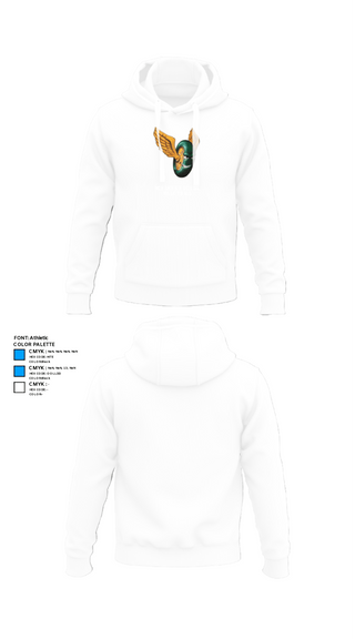Hoodie, McBain High School Volleyball, Women's Volleyball, Teamtime, Team time, sublimation, custom sports apparel, team uniforms, spirit wear, spiritwear, sports uniforms, custom shirts, team store, custom team store, fundraiser sports, apparel fundraiser
