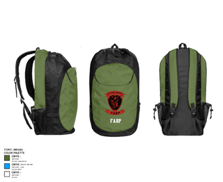 Gear Bag, FARP, Air Force, Teamtime, Team time, sublimation, custom sports apparel, team uniforms, spirit wear, spiritwear, sports uniforms, custom shirts, team store, custom team store, fundraiser sports, apparel fundraiser
