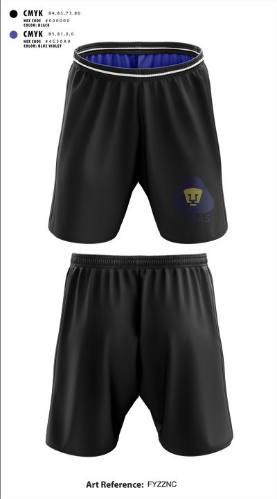 Pumas 72395325 Athletic Shorts With Pockets - 1