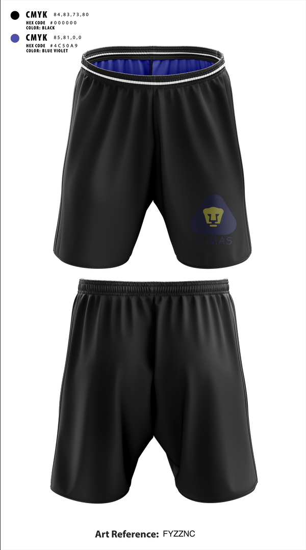 Athletic Shorts With Pockets, Pumas, Men's Soccer, Teamtime, Team time, sublimation, custom sports apparel, team uniforms, spirit wear, spiritwear, sports uniforms, custom shirts, team store, custom team store, fundraiser sports, apparel fundraiser
