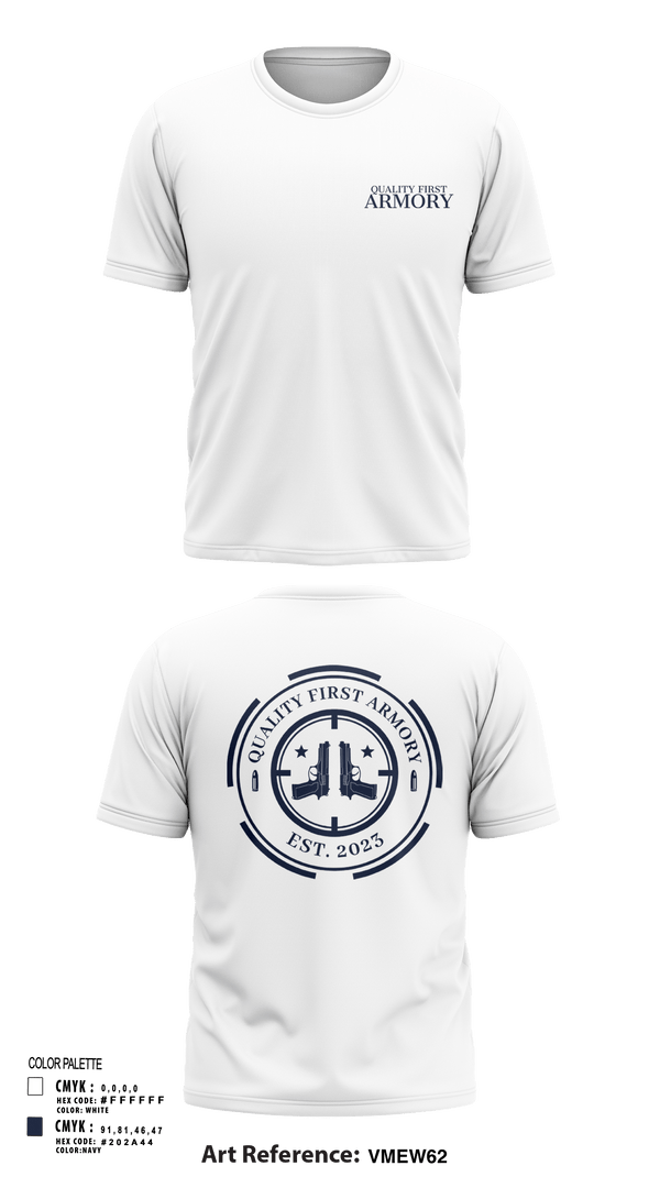 Short Sleeve Performance Shirt, QUALITY FIRST ARMORY, , Teamtime, Team time, sublimation, custom sports apparel, team uniforms, spirit wear, spiritwear, sports uniforms, custom shirts, team store, custom team store, fundraiser sports, apparel fundraiser