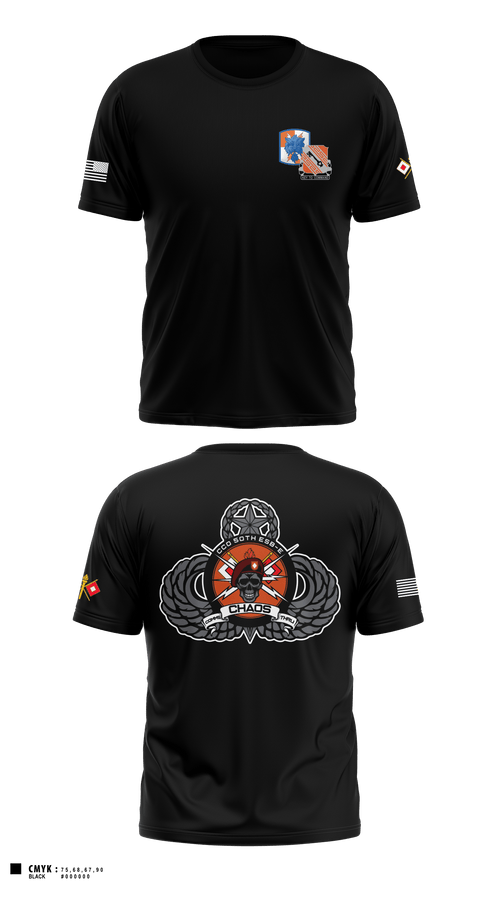 Short Sleeve Performance Shirt, 50th ESB-E, C. Co., Army, Teamtime, Team time, sublimation, custom sports apparel, team uniforms, spirit wear, spiritwear, sports uniforms, custom shirts, team store, custom team store, fundraiser sports, apparel fundraiser