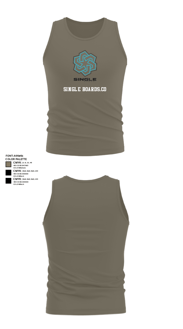 Tank Top, Single Boards.co, E-Sports, Teamtime, Team time, sublimation, custom sports apparel, team uniforms, spirit wear, spiritwear, sports uniforms, custom shirts, team store, custom team store, fundraiser sports, apparel fundraiser