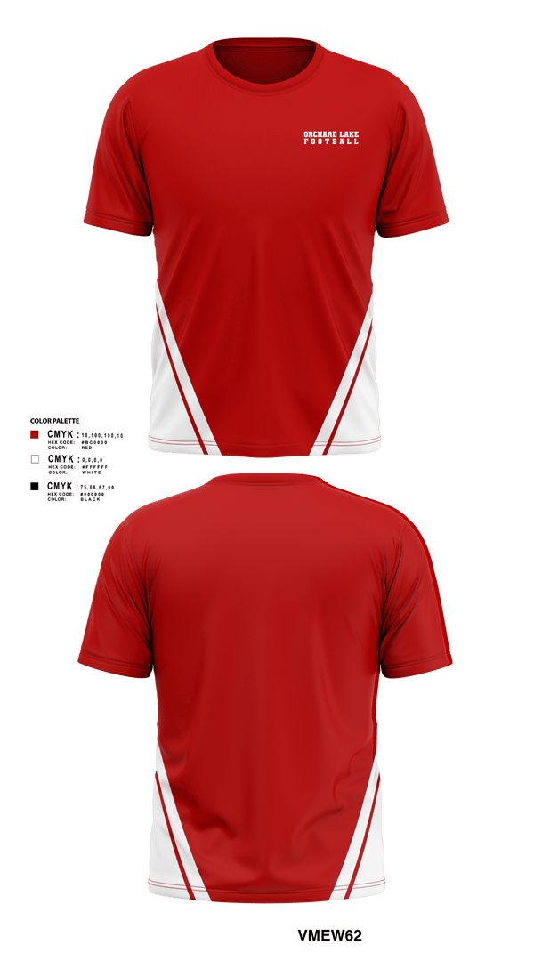 Short Sleeve Performance Shirt, Orchard Lake St Mary’s, Football, Teamtime, Team time, sublimation, custom sports apparel, team uniforms, spirit wear, spiritwear, sports uniforms, custom shirts, team store, custom team store, fundraiser sports, apparel fundraiser