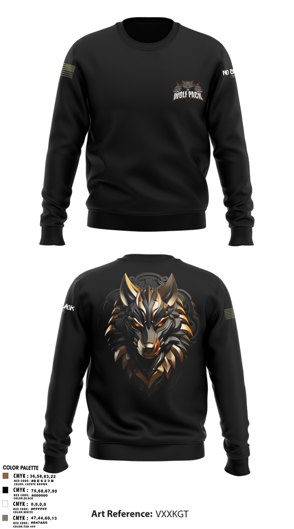 Crew Neck Sweatshirt, 501st BSB, Army, Teamtime, Team time, sublimation, custom sports apparel, team uniforms, spirit wear, spiritwear, sports uniforms, custom shirts, team store, custom team store, fundraiser sports, apparel fundraiser