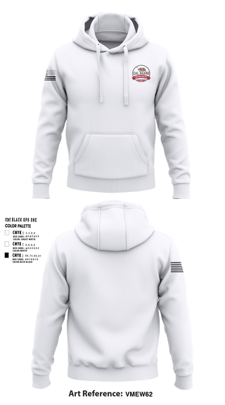 Hoodie, California State Guard San Jose, National Guard, Teamtime, Team time, sublimation, custom sports apparel, team uniforms, spirit wear, spiritwear, sports uniforms, custom shirts, team store, custom team store, fundraiser sports, apparel fundraiser