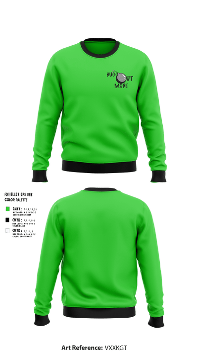 BUGG OUT MODEBUGG OUT MODE 14024317 Crew Neck Sweatshirt - 1