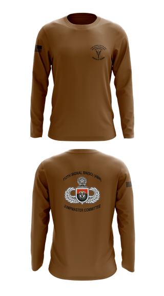 Long Sleeve Performance Shirt, MCPOD-XVIII Airborne Corps2d Battalion, 3d Special Forces Group112th Signal Jumpmaster, Army, Teamtime, Team time, sublimation, custom sports apparel, team uniforms, spirit wear, spiritwear, sports uniforms, custom shirts, team store, custom team store, fundraiser sports, apparel fundraiser