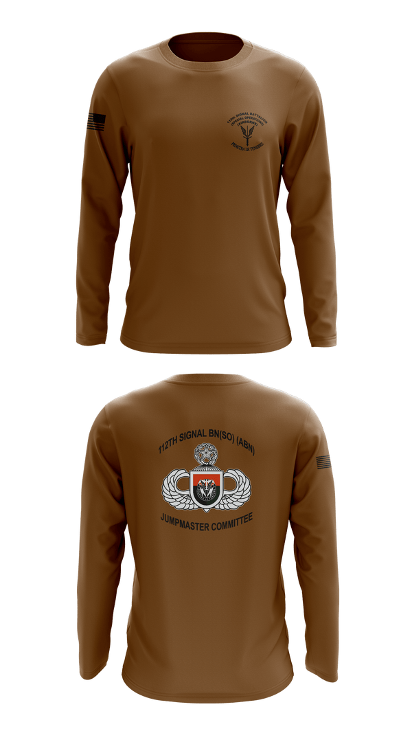 Long Sleeve Performance Shirt, MCPOD-XVIII Airborne Corps2d Battalion, 3d Special Forces Group112th Signal Jumpmaster, Army, Teamtime, Team time, sublimation, custom sports apparel, team uniforms, spirit wear, spiritwear, sports uniforms, custom shirts, team store, custom team store, fundraiser sports, apparel fundraiser