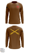 Charlie Battery, 1-119th FA 47943338 Long Sleeve Performance Shirt 2