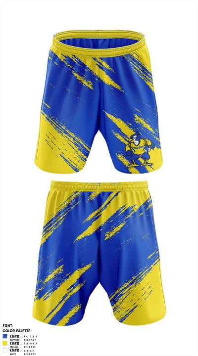 Jewell High School 59864142 Athletic Shorts With Pockets - 3