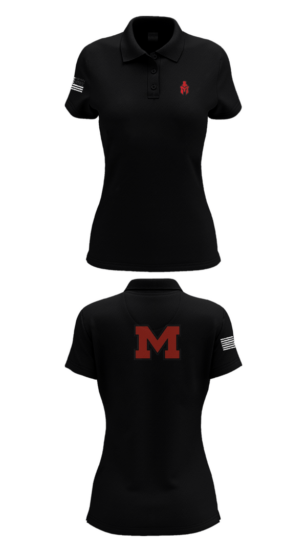 Women's Short Sleeve Performance Polo, Redmen, Spirit Store, Teamtime, Team time, sublimation, custom sports apparel, team uniforms, spirit wear, spiritwear, sports uniforms, custom shirts, team store, custom team store, fundraiser sports, apparel fundraiser