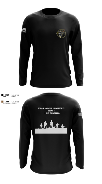 Eco 2/160th SOAR (Abn) 68833893 Long Sleeve Performance Shirt 1