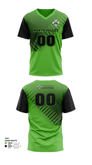 Mens Soccer Jersey, North Valley Youth Soccer League, Men's Soccer, Teamtime, Team time, sublimation, custom sports apparel, team uniforms, spirit wear, spiritwear, sports uniforms, custom shirts, team store, custom team store, fundraiser sports, apparel fundraiser