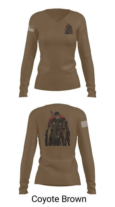 EAF 90361706 Women's Long Sleeve V-neck Shirt - 17