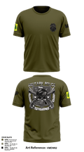 307TH Military Police Company 95358233 Old School Cotton Feel Shirt - 1