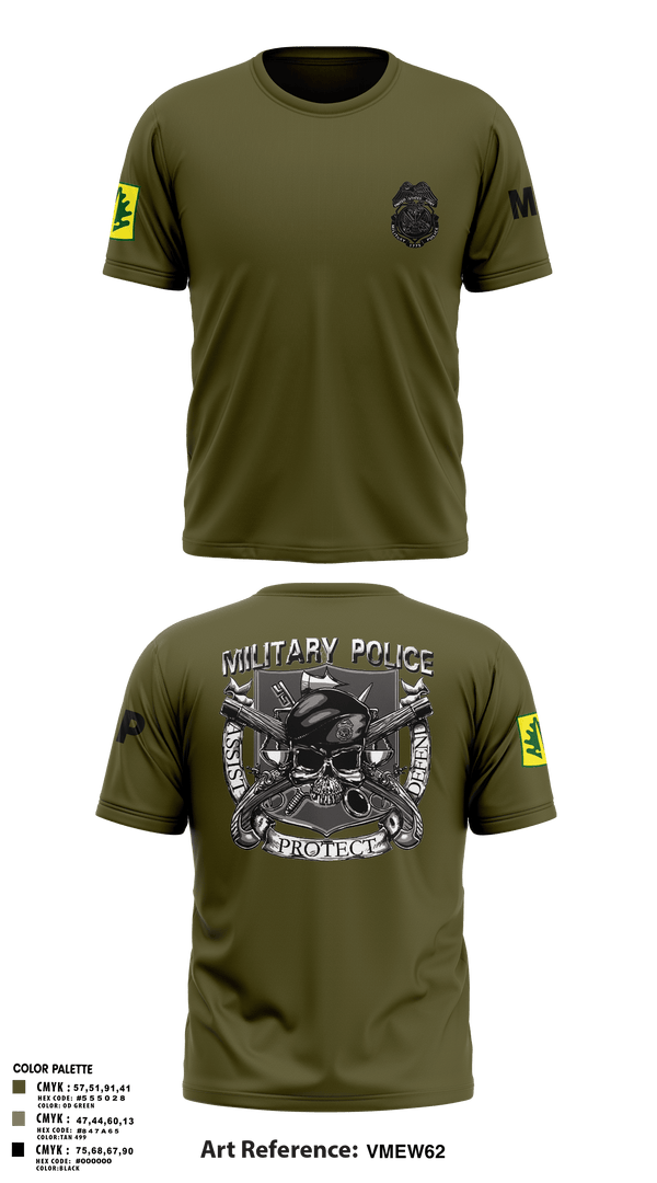 Old School Cotton Feel Shirt, 307TH Military Police Company, , Teamtime, Team time, sublimation, custom sports apparel, team uniforms, spirit wear, spiritwear, sports uniforms, custom shirts, team store, custom team store, fundraiser sports, apparel fundraiser