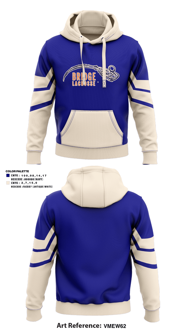Hoodie, Bridge, Men's Lacrosse, Teamtime, Team time, sublimation, custom sports apparel, team uniforms, spirit wear, spiritwear, sports uniforms, custom shirts, team store, custom team store, fundraiser sports, apparel fundraiser