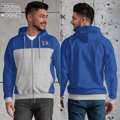 Wheatland youth football and cheer 53677637 Zip Hoodie - 1
