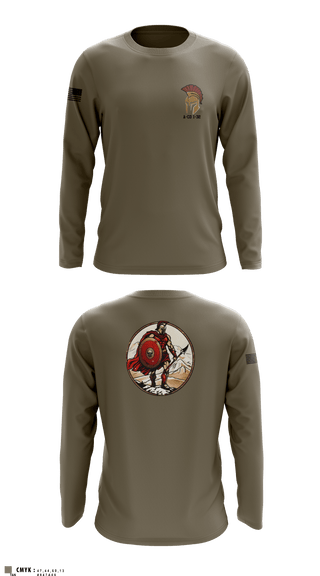 Long Sleeve Performance Shirt, A-CO 1-32, Army, Teamtime, Team time, sublimation, custom sports apparel, team uniforms, spirit wear, spiritwear, sports uniforms, custom shirts, team store, custom team store, fundraiser sports, apparel fundraiser