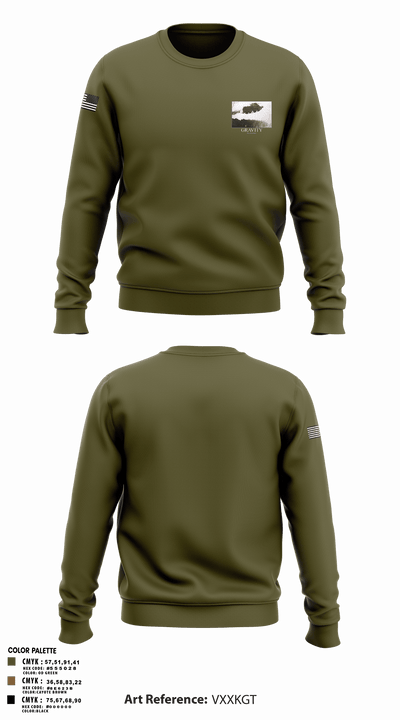 army 80013349 Crew Neck Sweatshirt - 1