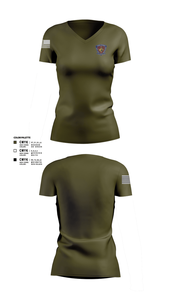 Women's Short Sleeve Vneck Shirt, 3D LAAB, Marines, Teamtime, Team time, sublimation, custom sports apparel, team uniforms, spirit wear, spiritwear, sports uniforms, custom shirts, team store, custom team store, fundraiser sports, apparel fundraiser