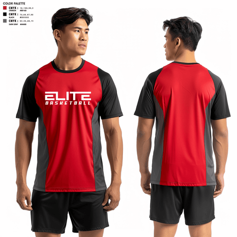 Short Sleeve Performance Shirt, Ildar Elite, Men's Basketball, Teamtime, Team time, sublimation, custom sports apparel, team uniforms, spirit wear, spiritwear, sports uniforms, custom shirts, team store, custom team store, fundraiser sports, apparel fundraiser