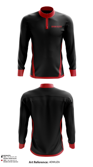 Quarter Zip Jacket, opium elite, Men's Basketball, Teamtime, Team time, sublimation, custom sports apparel, team uniforms, spirit wear, spiritwear, sports uniforms, custom shirts, team store, custom team store, fundraiser sports, apparel fundraiser