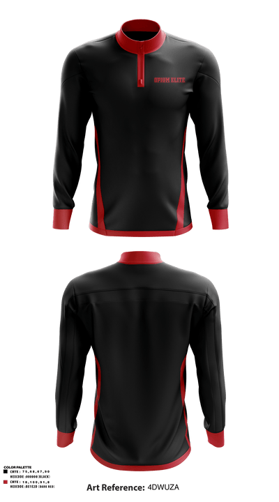 opium elite 65940407 Quarter Zip Jacket - 1