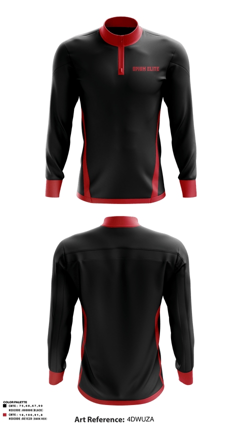 Quarter Zip Jacket, opium elite, Men's Basketball, Teamtime, Team time, sublimation, custom sports apparel, team uniforms, spirit wear, spiritwear, sports uniforms, custom shirts, team store, custom team store, fundraiser sports, apparel fundraiser