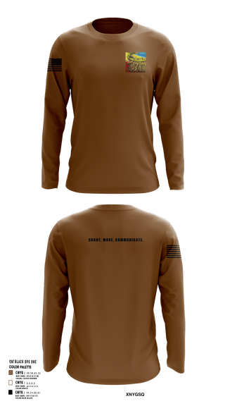 Long Sleeve Performance Shirt, 218th Maneuver brigade, National Guard, Teamtime, Team time, sublimation, custom sports apparel, team uniforms, spirit wear, spiritwear, sports uniforms, custom shirts, team store, custom team store, fundraiser sports, apparel fundraiser