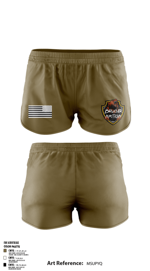 Ranger Panties, Bravo Bulldawgs, Army, Teamtime, Team time, sublimation, custom sports apparel, team uniforms, spirit wear, spiritwear, sports uniforms, custom shirts, team store, custom team store, fundraiser sports, apparel fundraiser