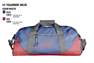 Duffle Bag, Keystone Bills Football and Cheer, Football, Teamtime, Team time, sublimation, custom sports apparel, team uniforms, spirit wear, spiritwear, sports uniforms, custom shirts, team store, custom team store, fundraiser sports, apparel fundraiser