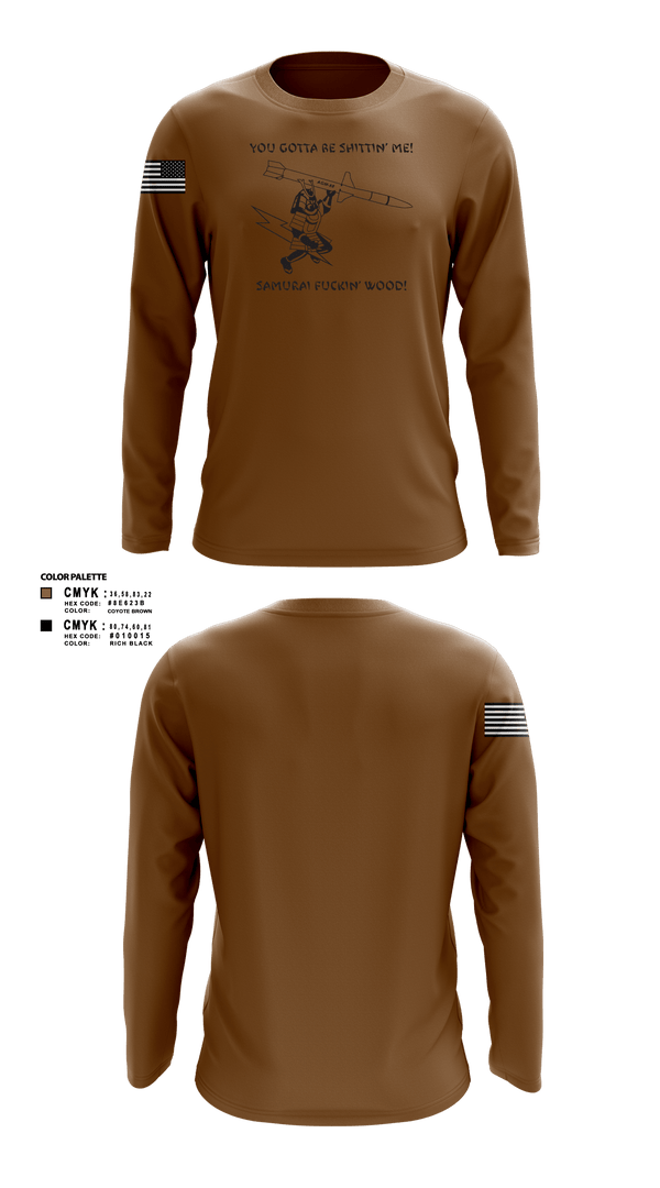 Long Sleeve Performance Shirt, 14 FS, Air Force, Teamtime, Team time, sublimation, custom sports apparel, team uniforms, spirit wear, spiritwear, sports uniforms, custom shirts, team store, custom team store, fundraiser sports, apparel fundraiser
