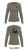 VT-AASF 28903855 Women's Long Sleeve V-neck Shirt - 73